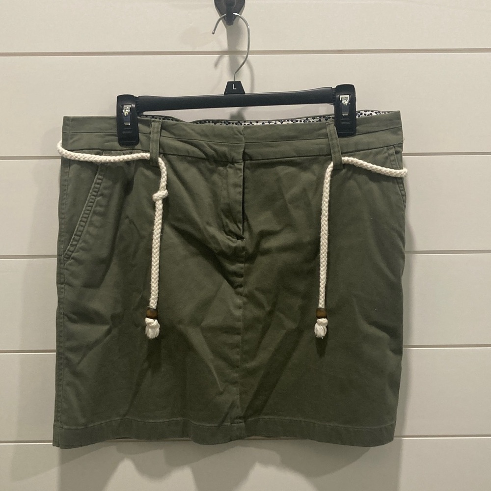 Cambridge Dry Goods Mini Skirt with Rope Accents